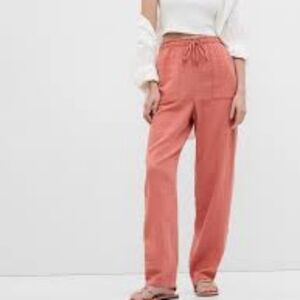 NEW, GAP High Rise Cotton Crinkle Gauze Pants